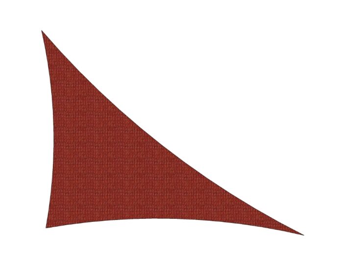 voile d'ombrage Triangle Rectangle Cayenne