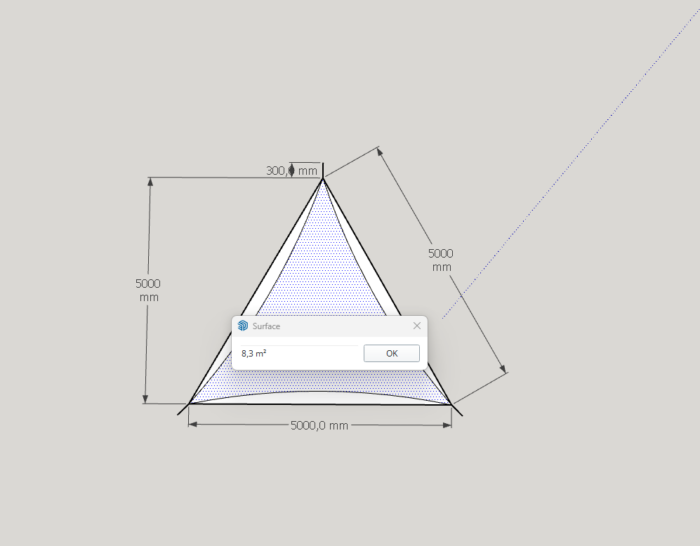 Mavoile Com Achat Voile D Ombrage En Ligne Tri 5x5x5 1