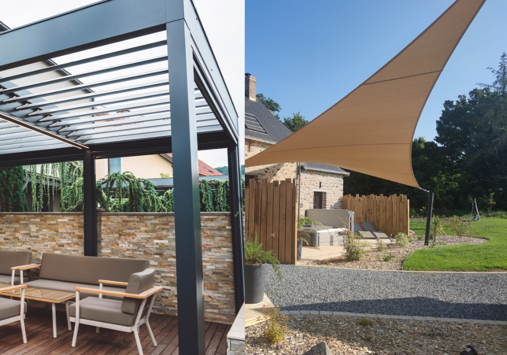 pergola ou voile d'ombrage