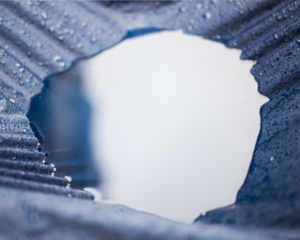 voile dombrage poches d'eau